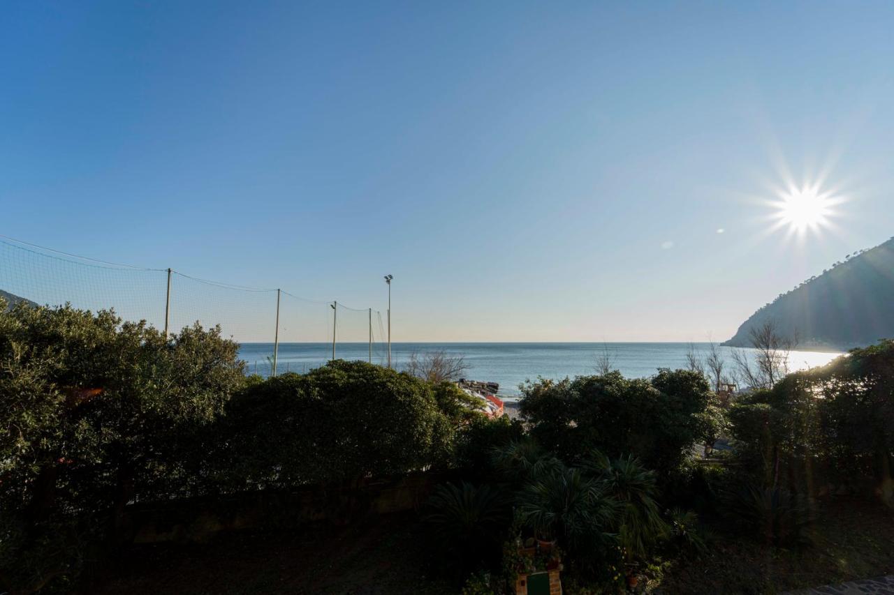 111 - Casa La Secca Vista Mare, 100Metri Dalla Spiaggia E Mare Moneglia Kültér fotó