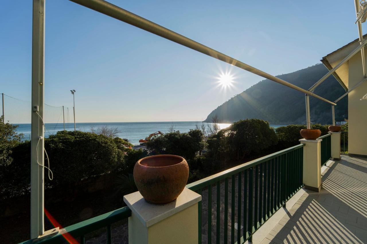 111 - Casa La Secca Vista Mare, 100Metri Dalla Spiaggia E Mare Moneglia Kültér fotó