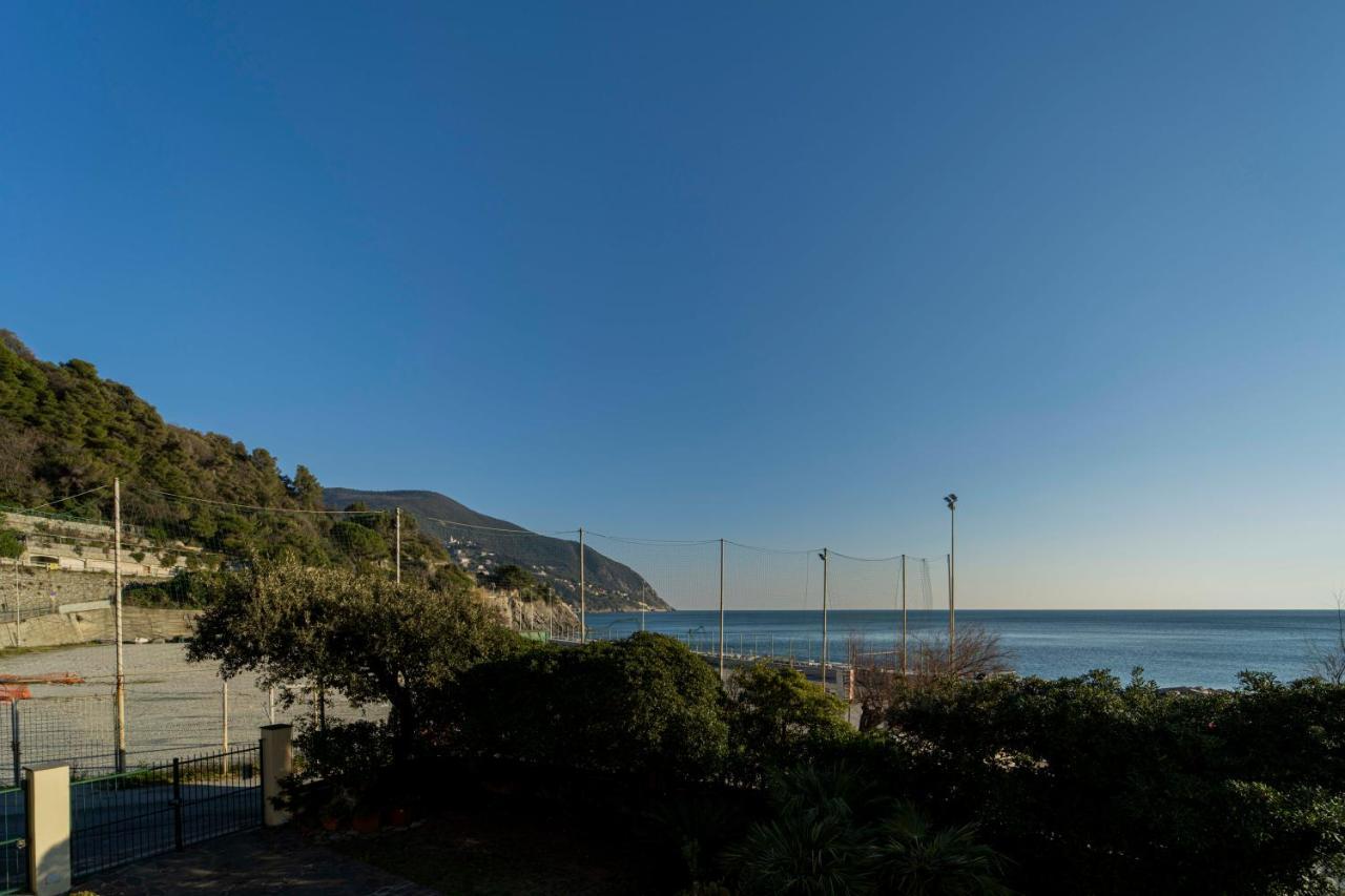 111 - Casa La Secca Vista Mare, 100Metri Dalla Spiaggia E Mare Moneglia Kültér fotó